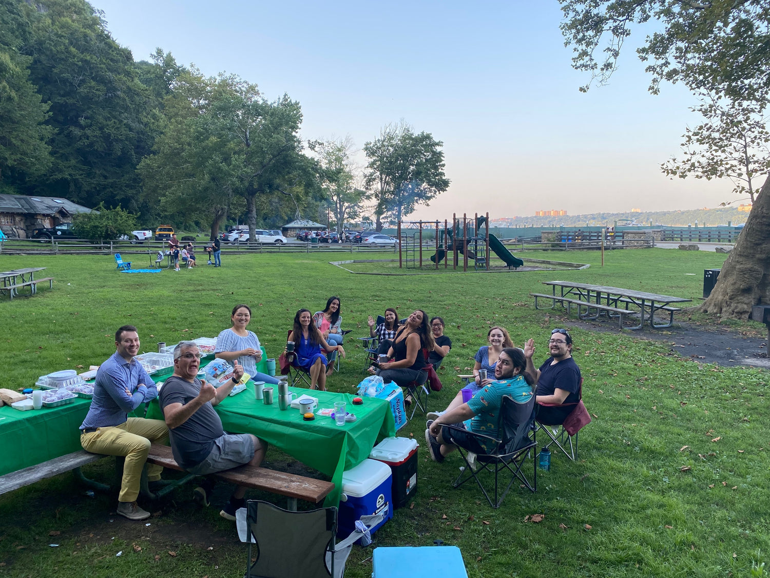 Fun in the Park and Back to School Donations