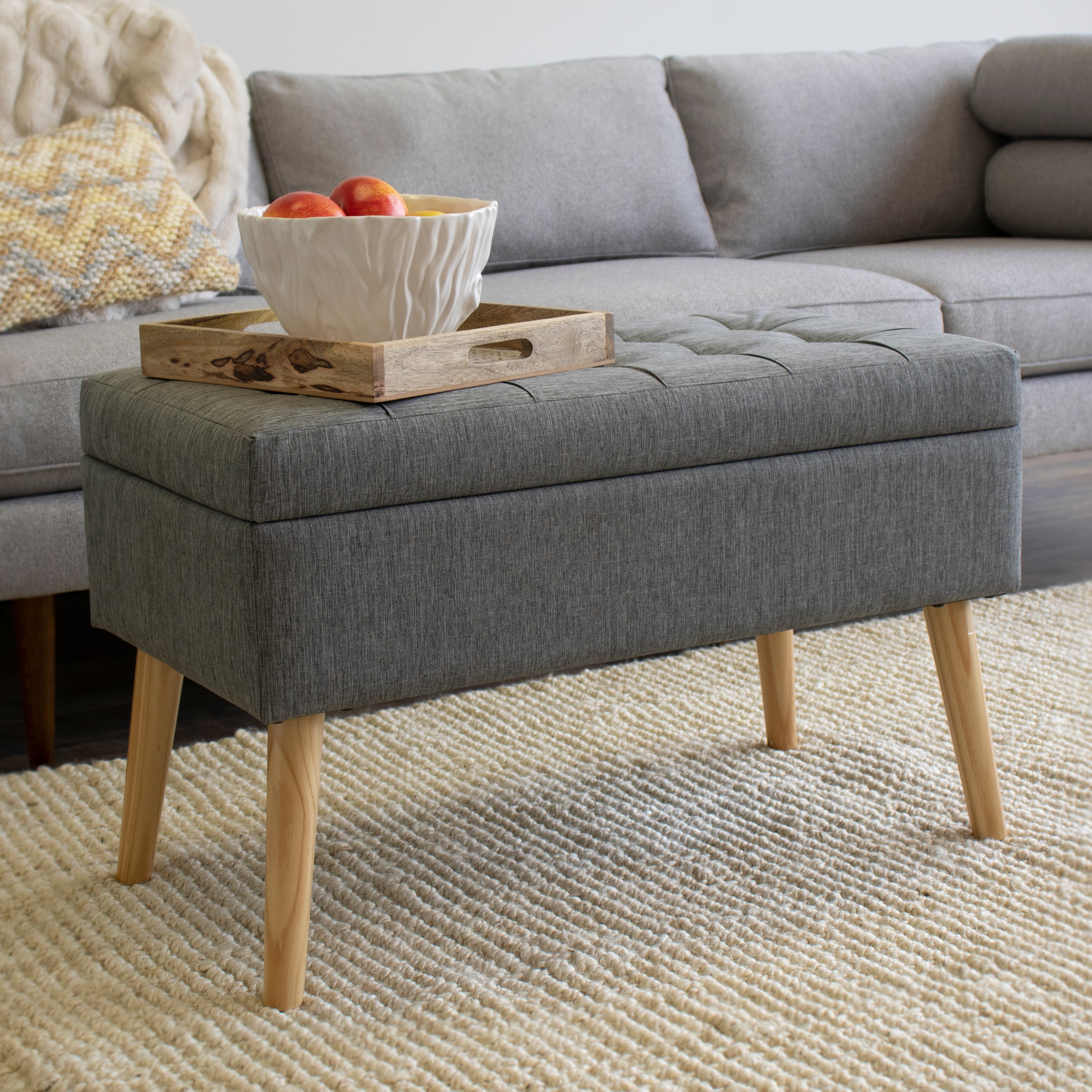 Brooklyn Storage Ottoman Bench