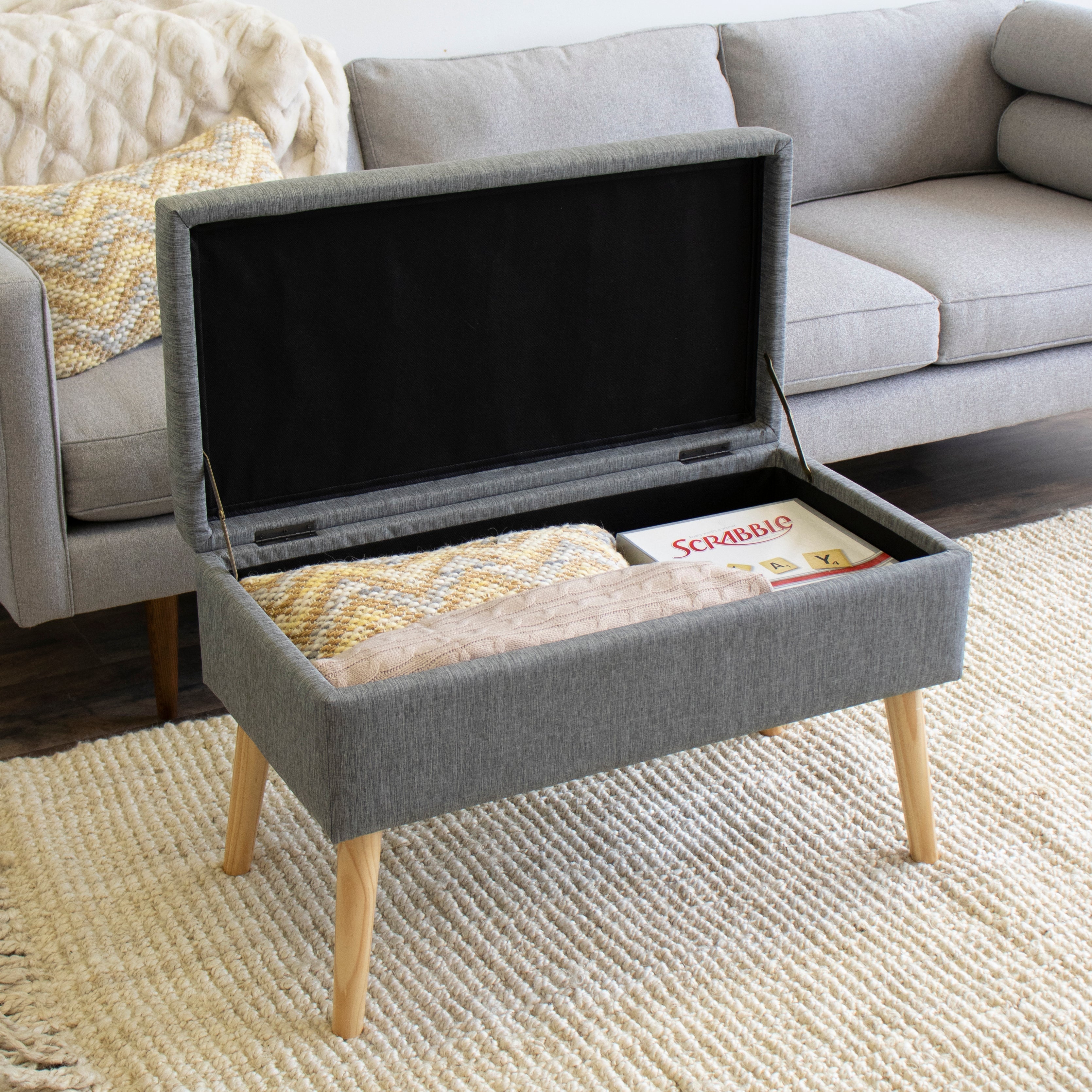 Brooklyn Storage Ottoman Bench
