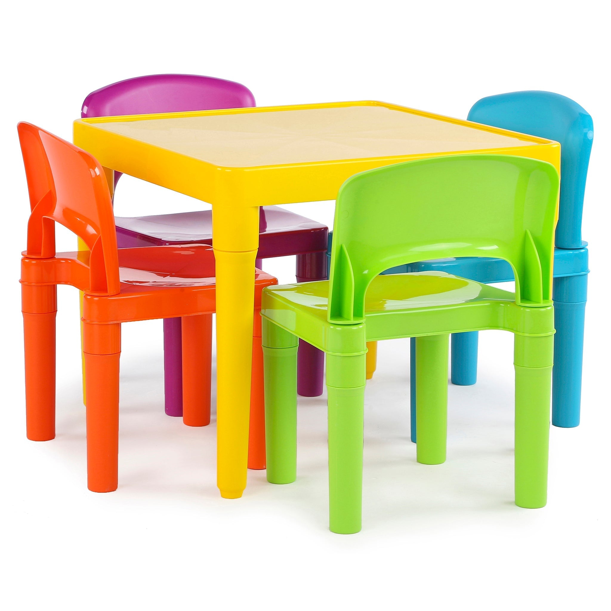 Playtime Plastic Activity Table with 4 Chairs