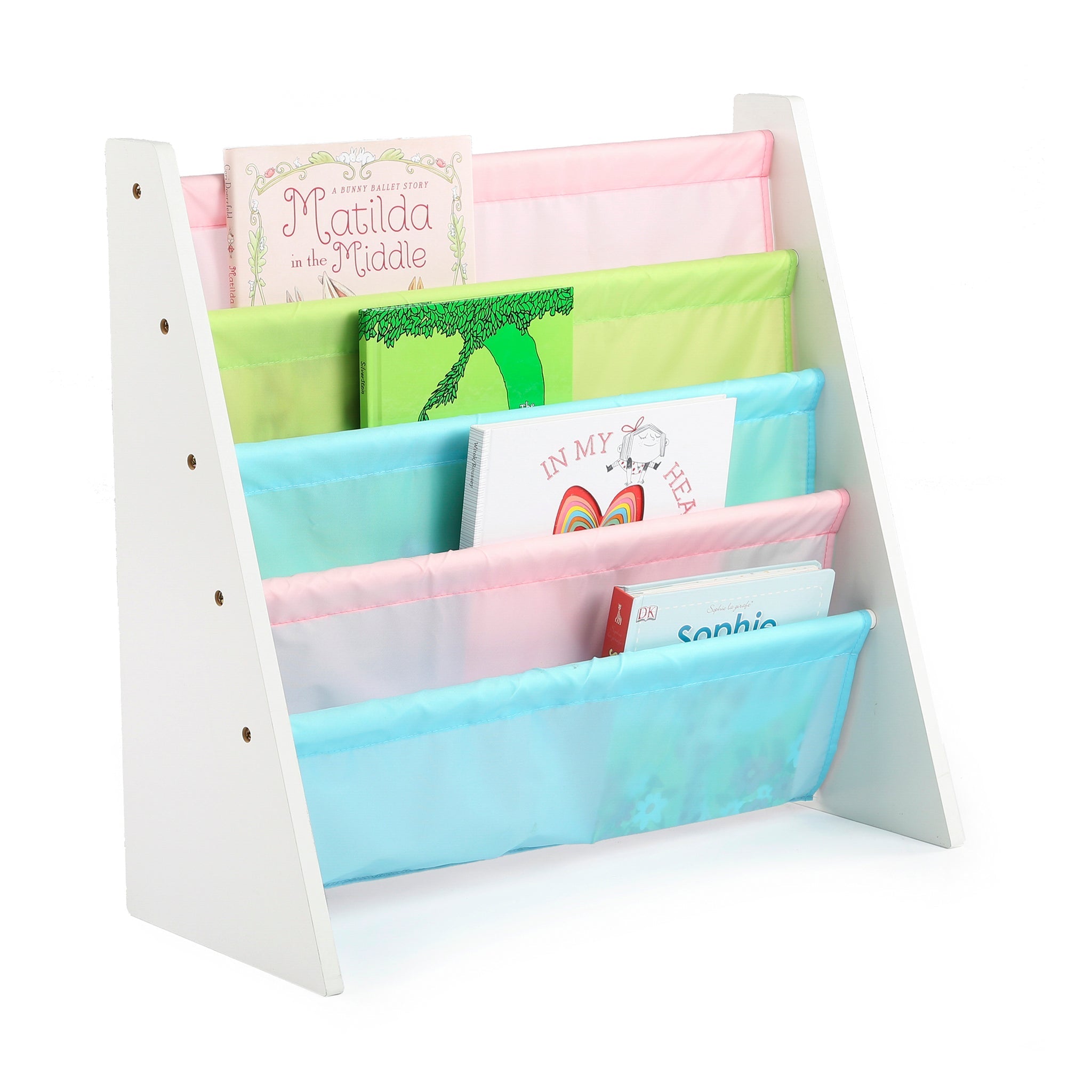Pastel Book Rack