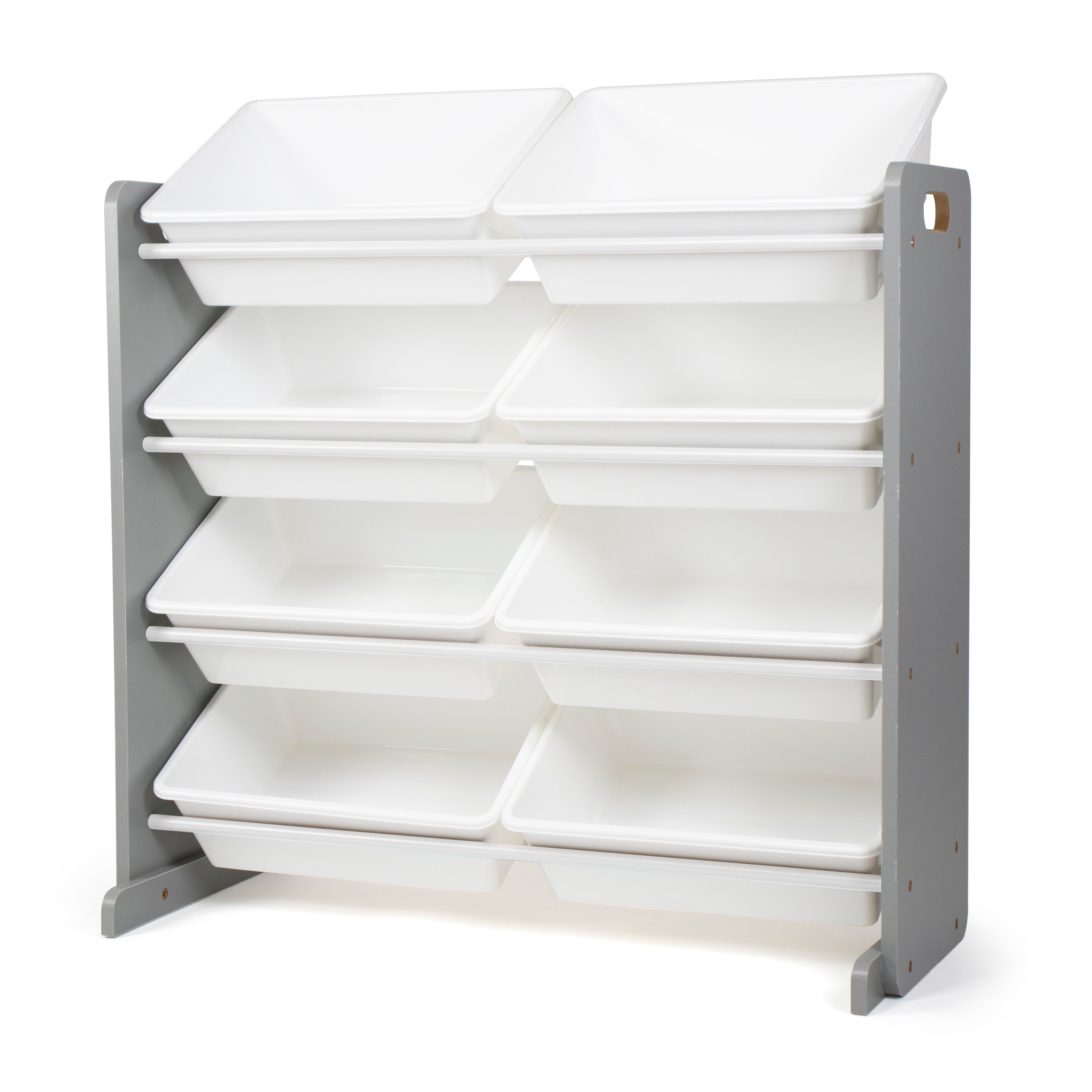 Toy Storage Organizer with 8 Super Sized Storage Bins