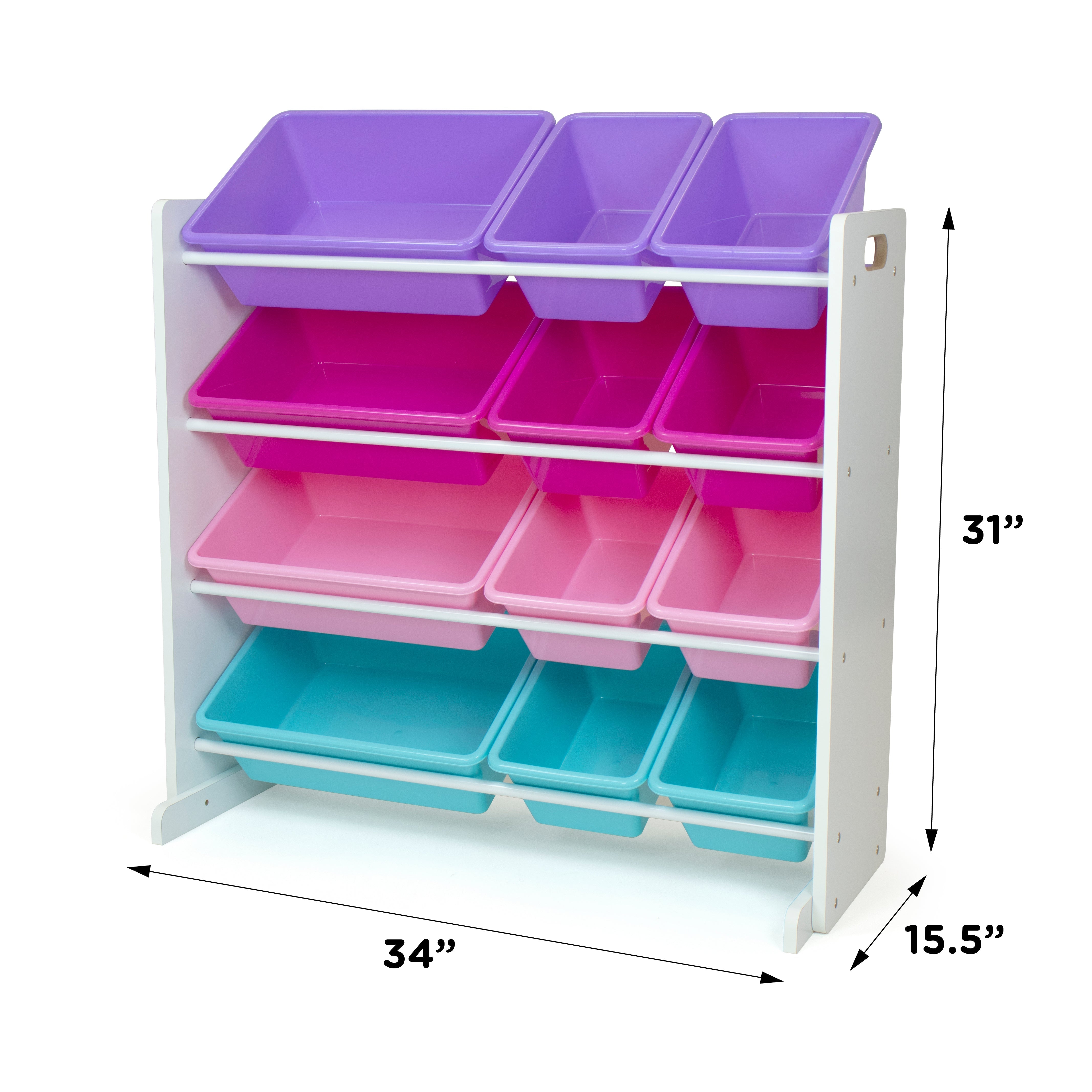 Forever Toy Storage Organizer with 12 Storage Bins