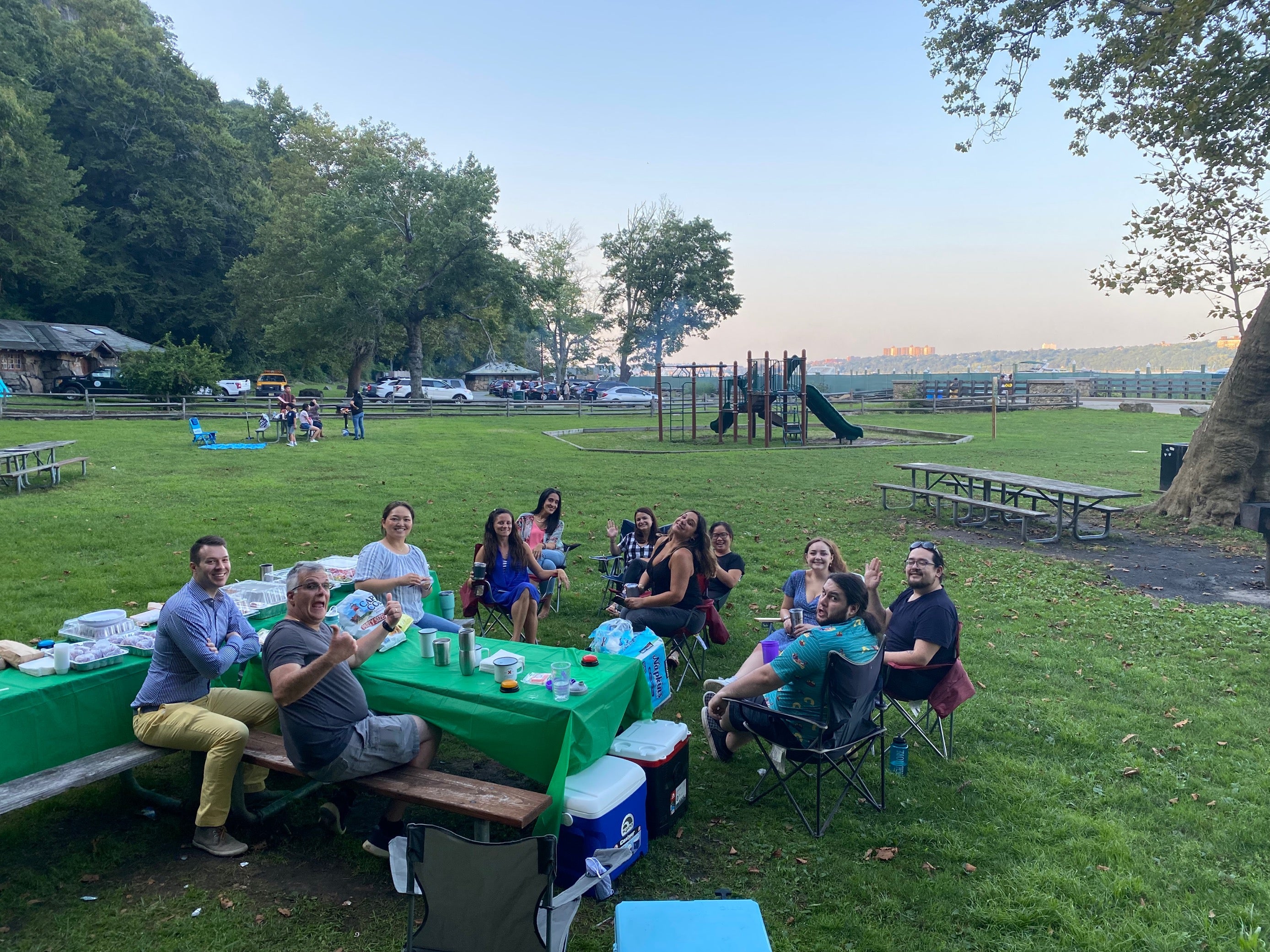 Fun in the Park and Back to School Donations