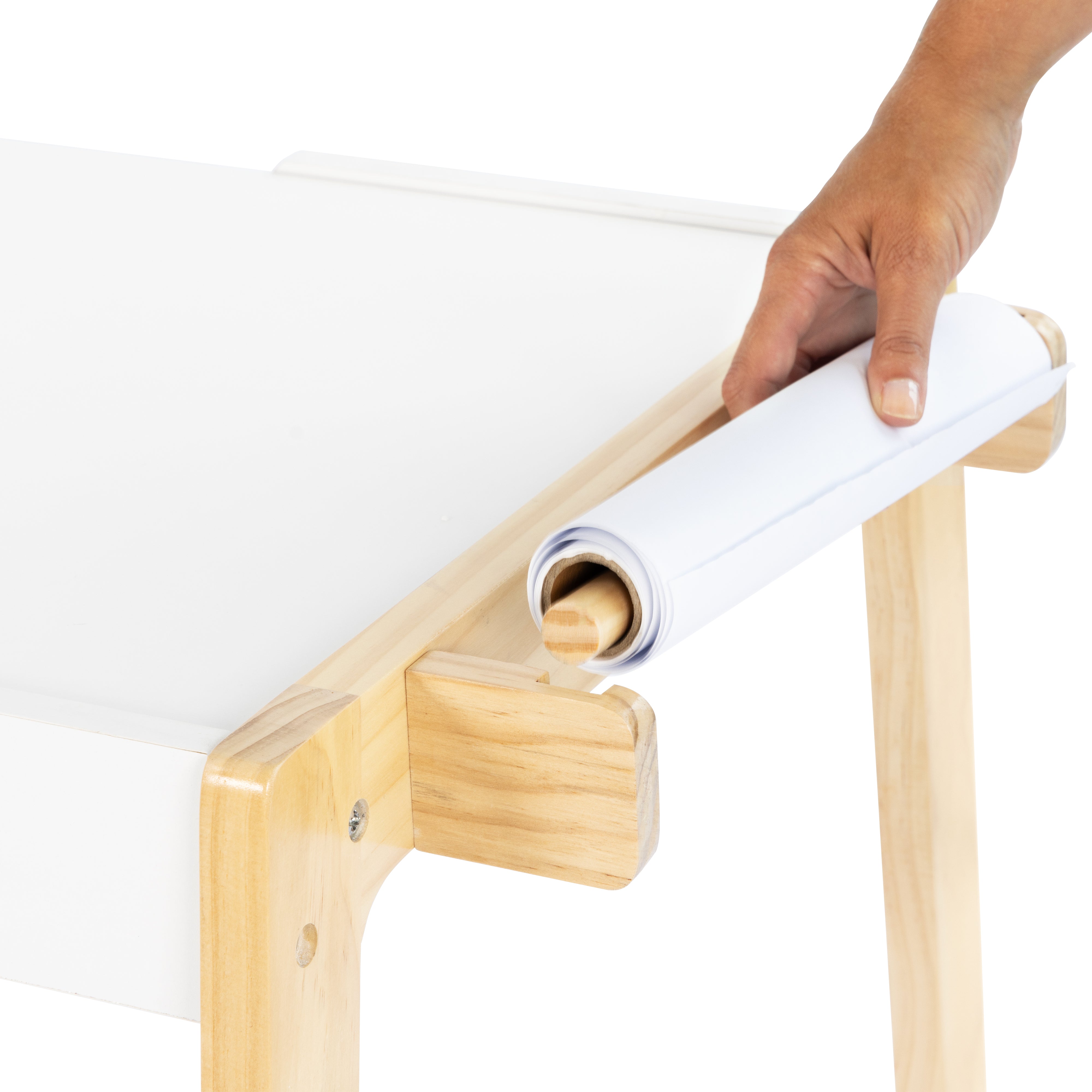 Humble Crew Kids 3-in-1 Activity Table with Markers, Building Bricks & 12-Bin Toy Storage Organizer