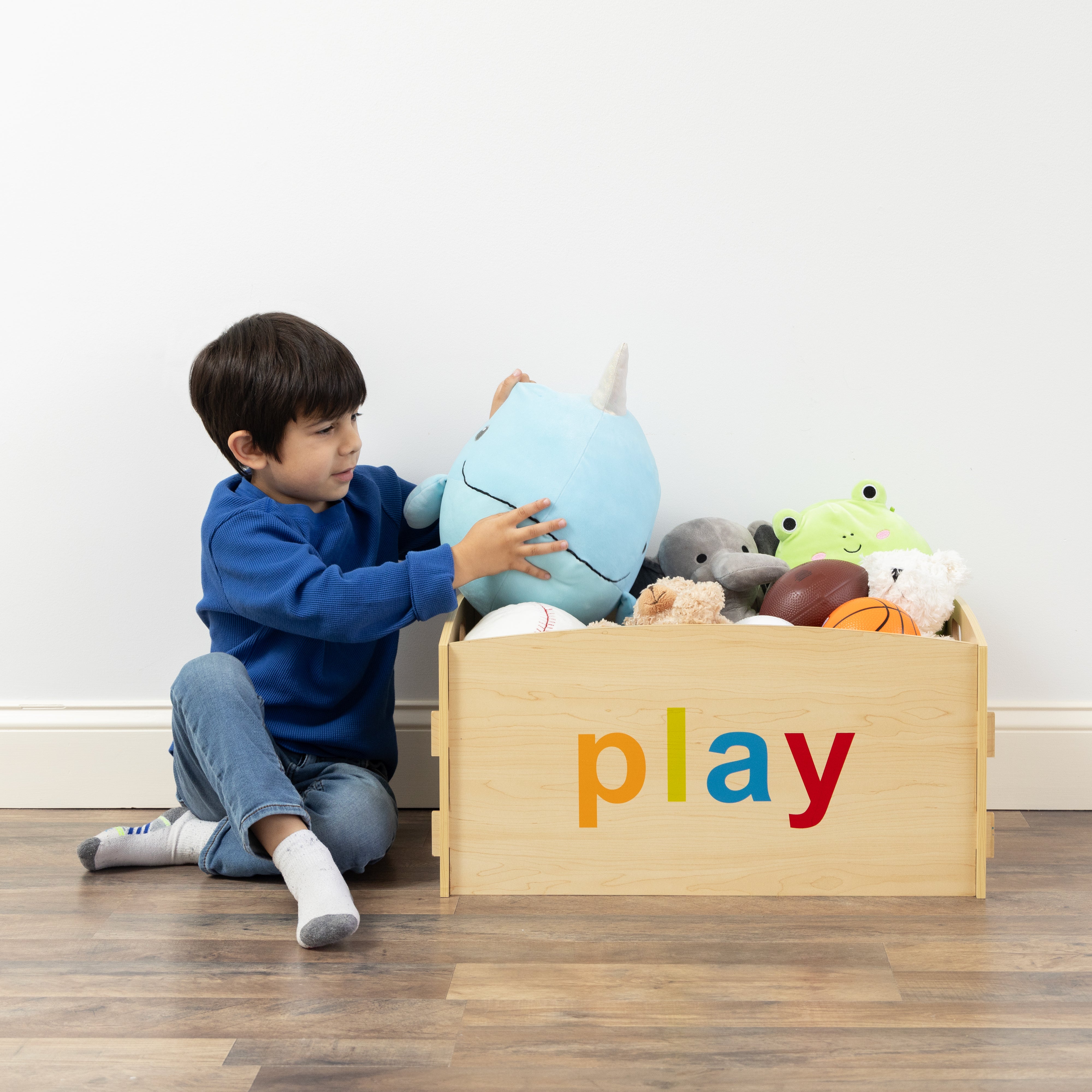 Humble Crew Toy Storage Chest, Natural
