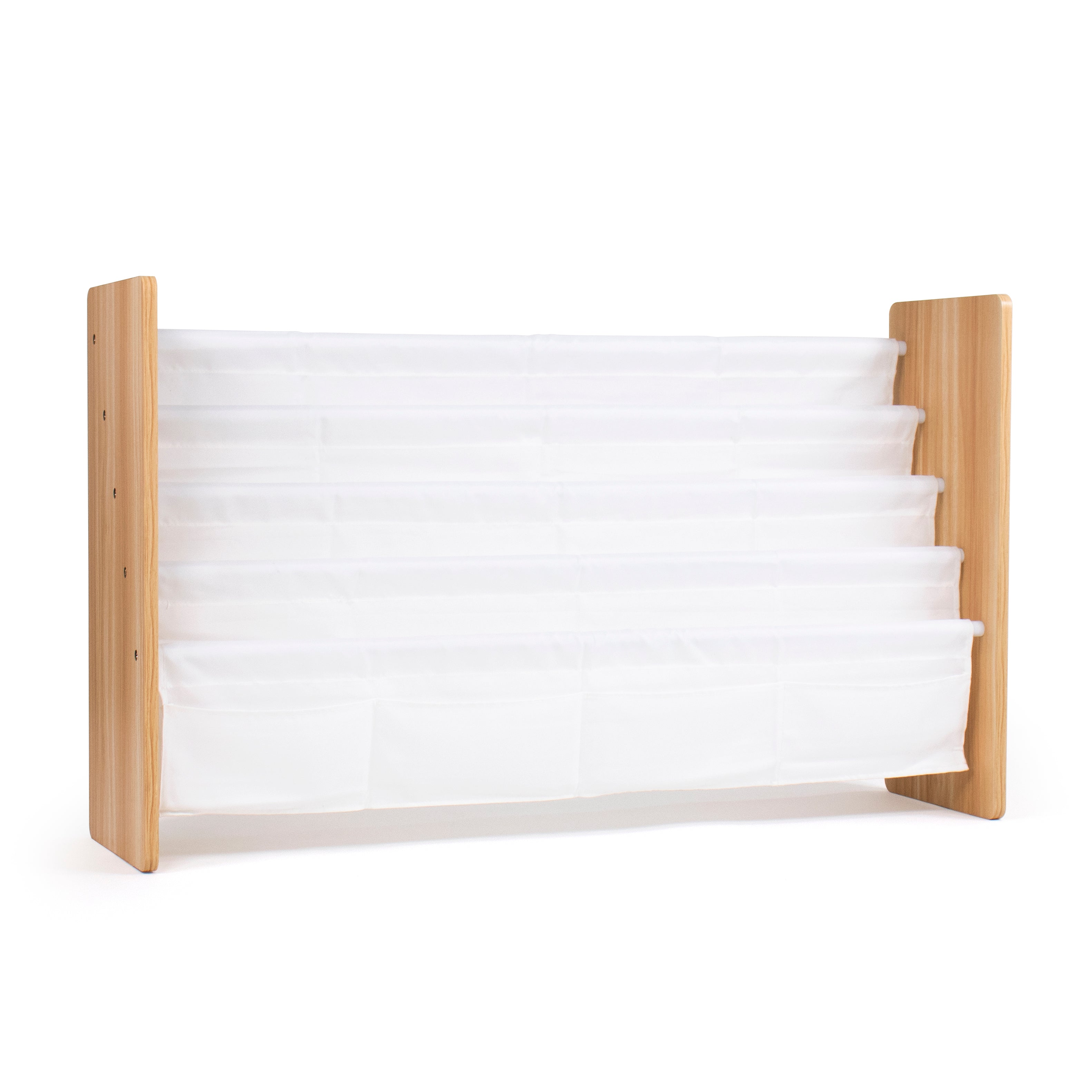 Journey Extra Large Kids 4 Tier Bookrack with 4 Front Pockets for Smaller Books