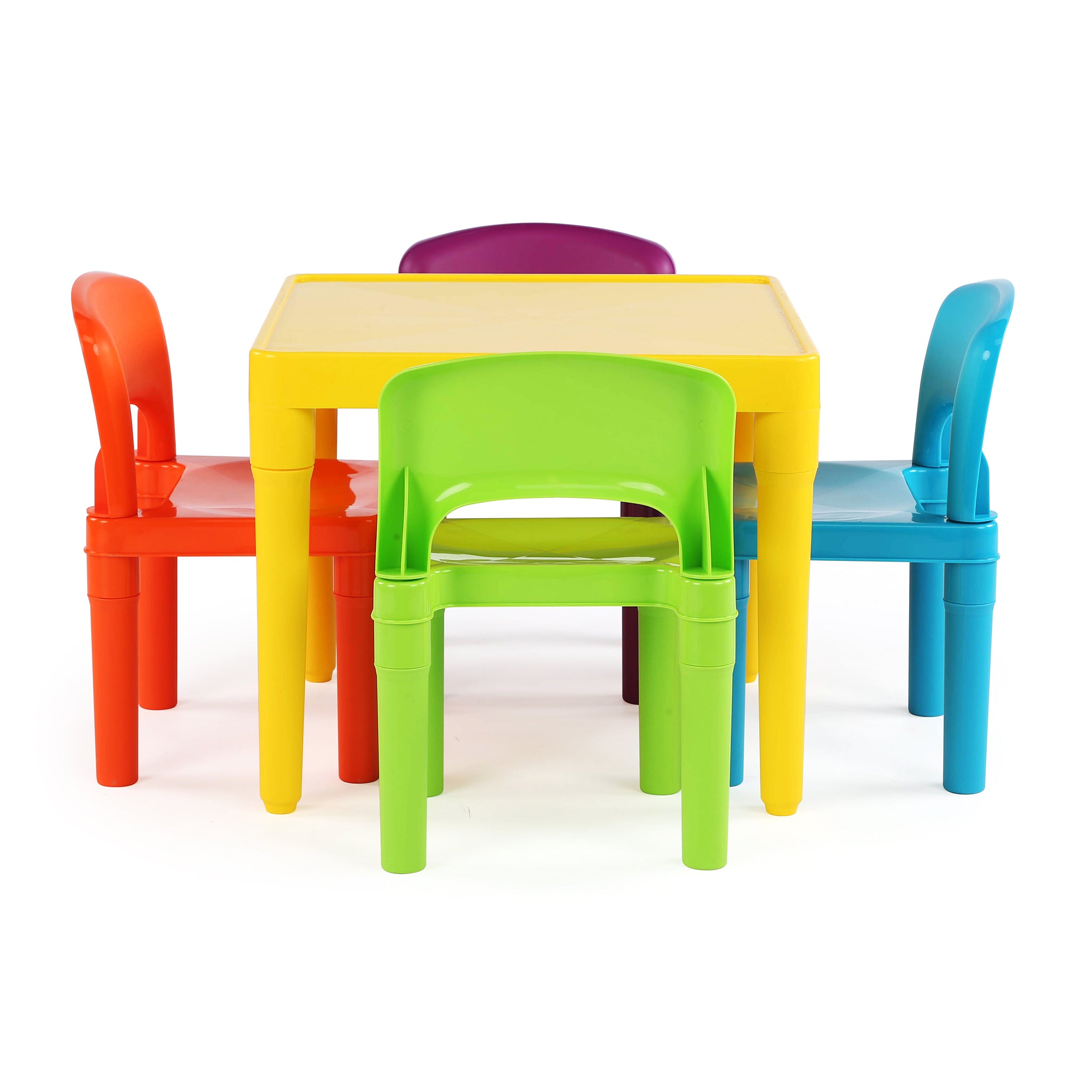 Playtime Plastic Activity Table with 4 Chairs | Humble Crew