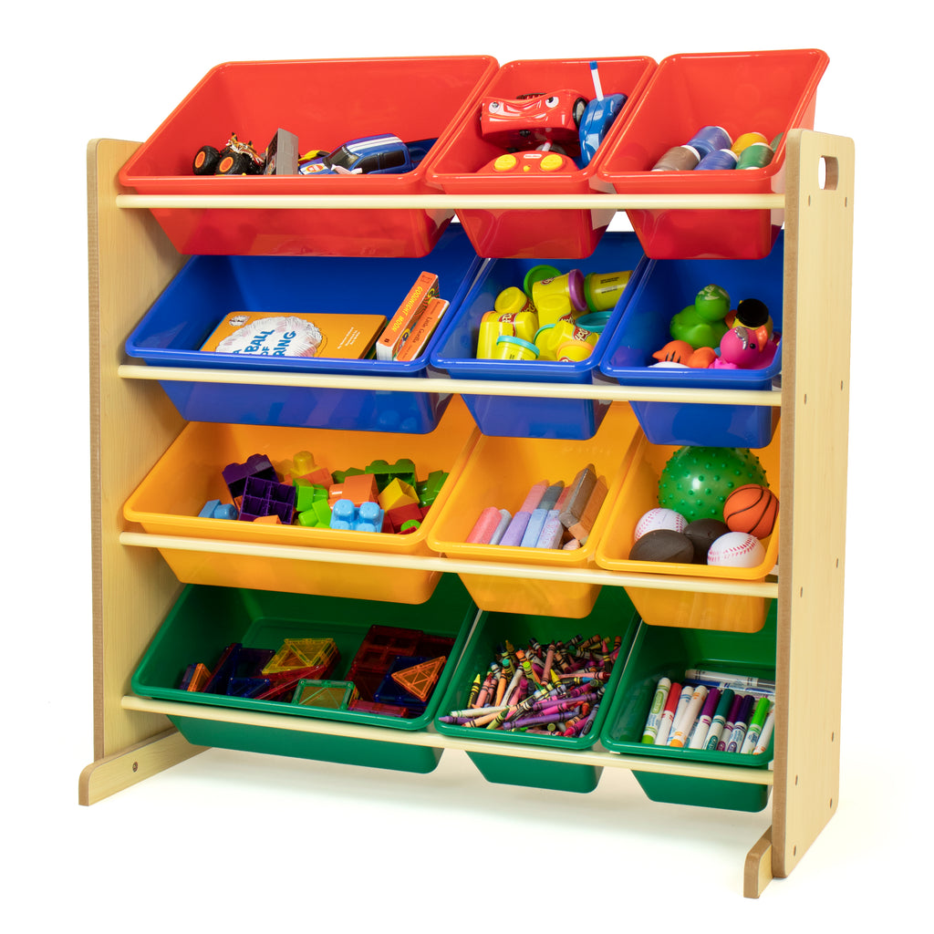 Primary 12-Bin Toy Organizer