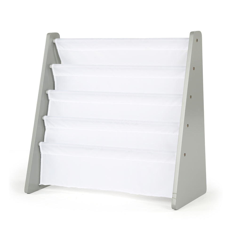 Inspire Grey and White Book Rack